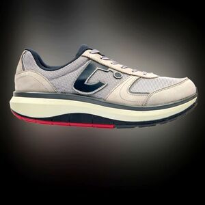 Joya Cancun Cloud Wave Sole Nubuck Leather Lace-Up Comfort Sneakers 10